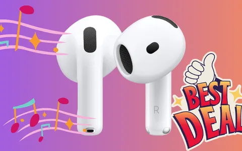 Apple AirPods 4 con audio spaziale personalizzato in offerta esclusiva