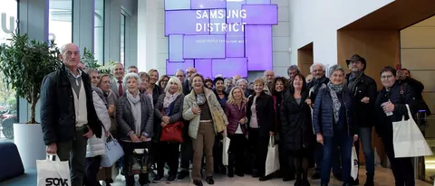 Samsung a Milano insegna la tecnologia ai senior