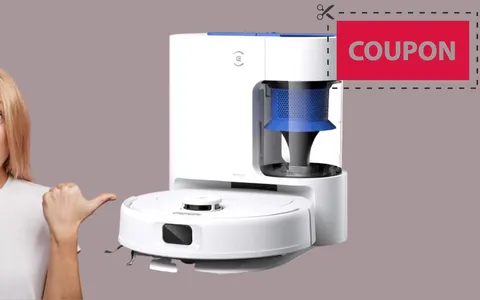 Maxi coupon sconto da 100€ sul Robot Aspirapolvere ECOVACS