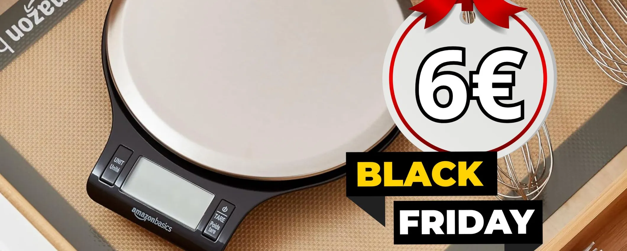 Bilancia digitale da cucina: SOLO 6€ è la super offerta Black Friday