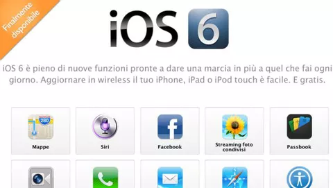 iOS 6 è disponibile per il download