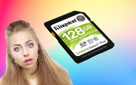 Kingston Canvas Select Plus: Scheda microSD 128GB sconto del 34%