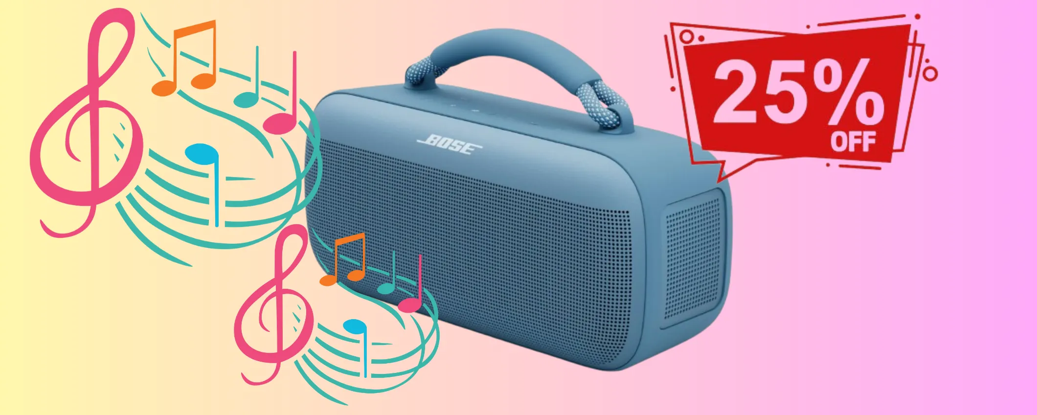 Diffusore Portatile Bose a 100€ in meno: affare unico con il Black Friday Amazon