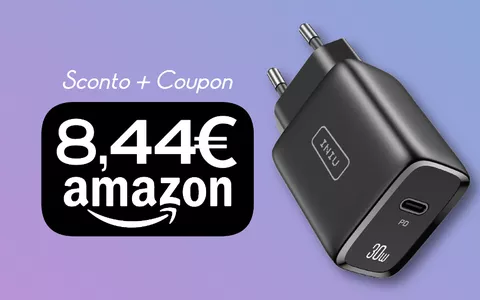 Un caricabatterie USB-C da 30W a meno di 9€?! Sì, ed è merito di Amazon!