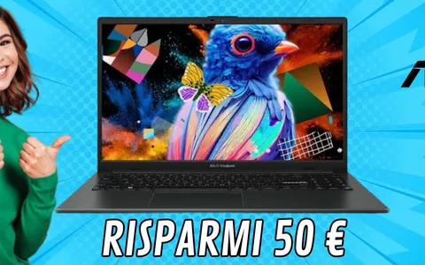 Asus VivoBook Go 15, il laptop geniale e accessibile ora con 50 euro di sconto!