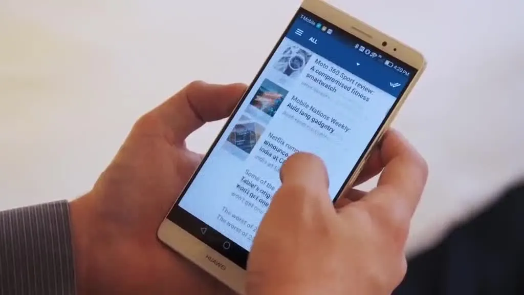 Huawei Mate 8, un phablet senza bordi