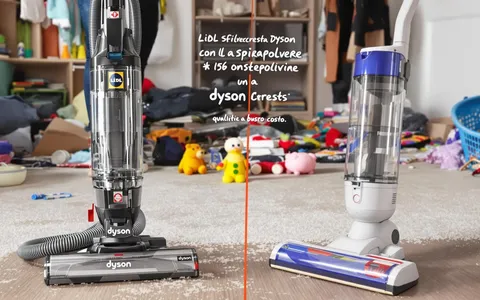 Lidl sfida Dyson con l'aspirapolvere Silvercrest: qualità a basso costo
