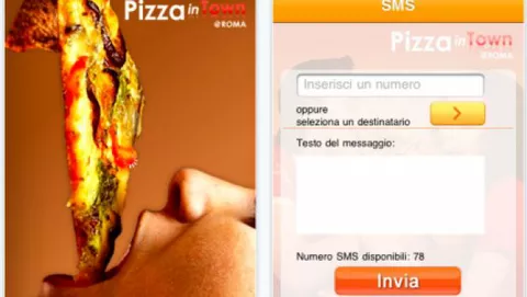 PizzaInTown: ordinare la pizza da iPhone anche in Italia