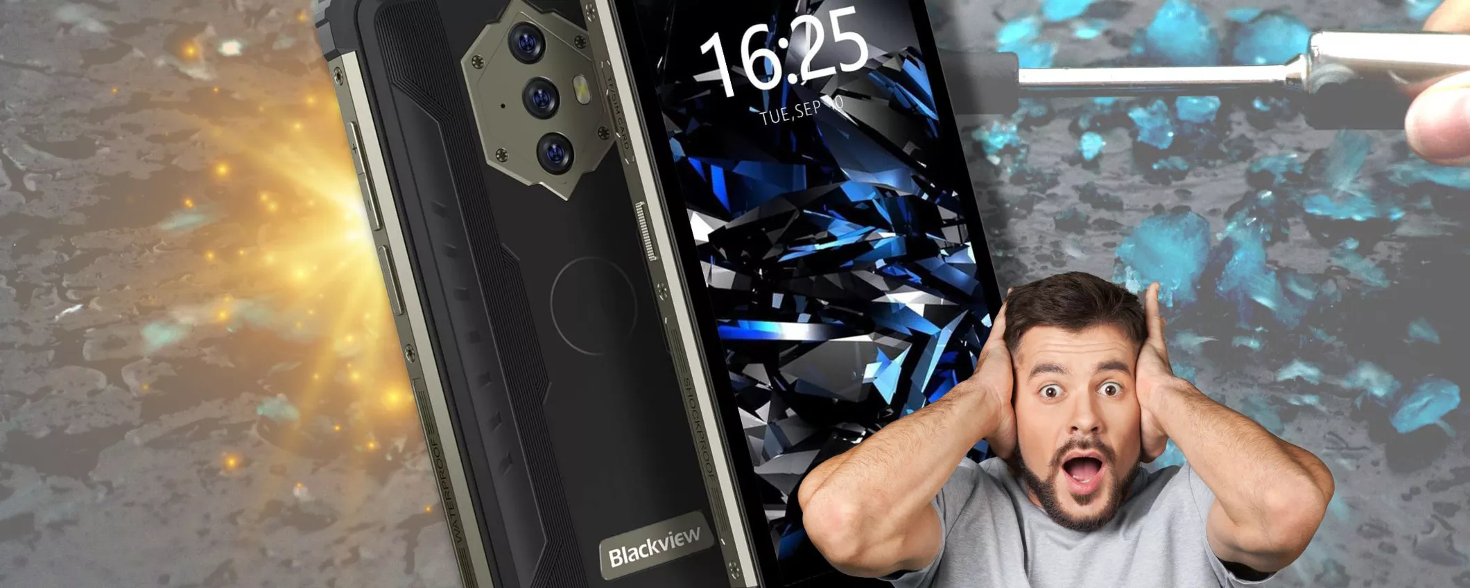 Smartphone BLACKVIEW: è INDISTRUTTIBILE e costa veramente pochissimo!