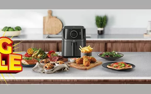 Friggitrice ad aria Electrolux in doppio sconto: oggi la paghi meno di 50€