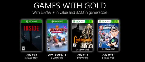 Microsoft svela i Games with Gold di luglio 2019