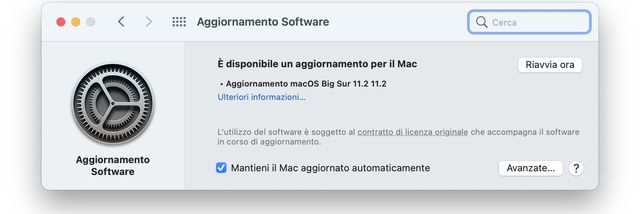 macOS Big Sur 11.2