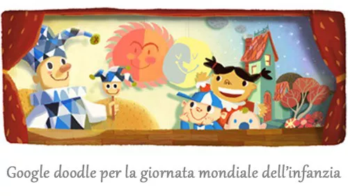 Google celebra la giornata mondiale dell'infanzia