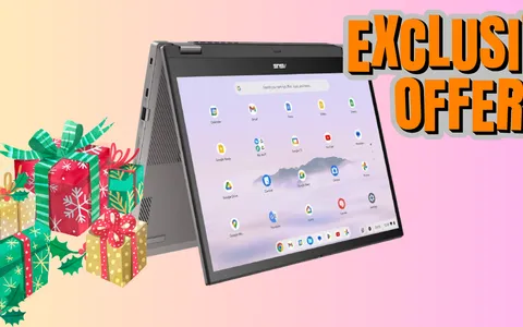 Asus Chromebook Plus: scontone di 100€ sul pc con schermo ruotabile fino a 360°
