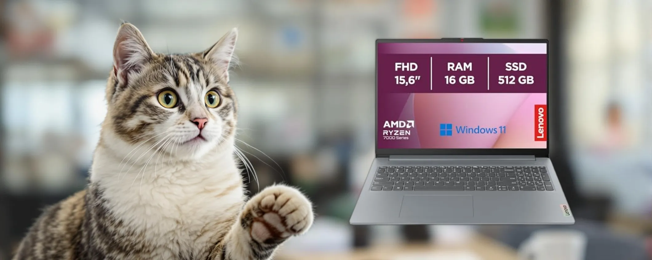 Lenovo IdeaPad Slim 3: potenza e design in SUPER SCONTO