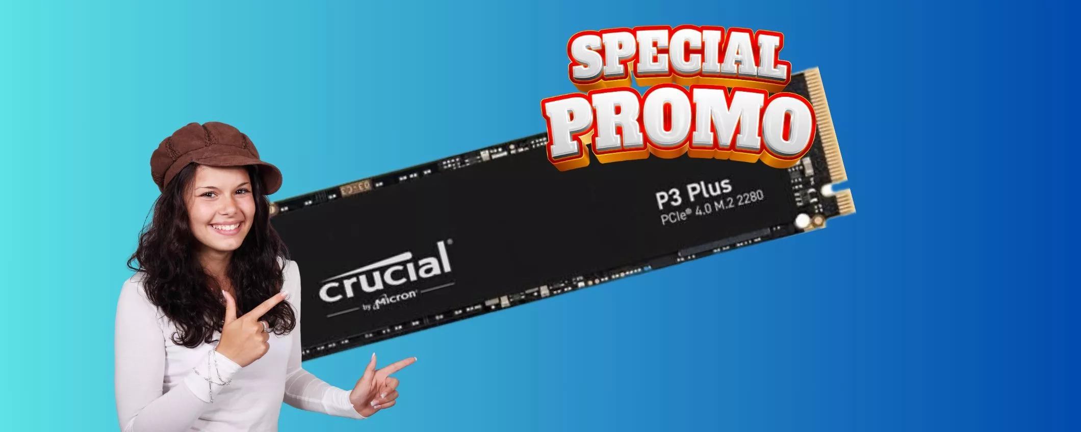 SSD Crucial 2 TB PCI Express: potenza e storage in SALDO!