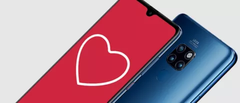 Huawei San Valentino: 100€ su P20 Pro o Mate 20