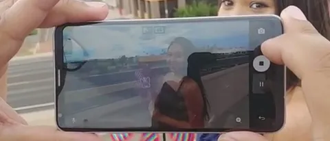 LG V30 mostrato in alcuni video promozionali