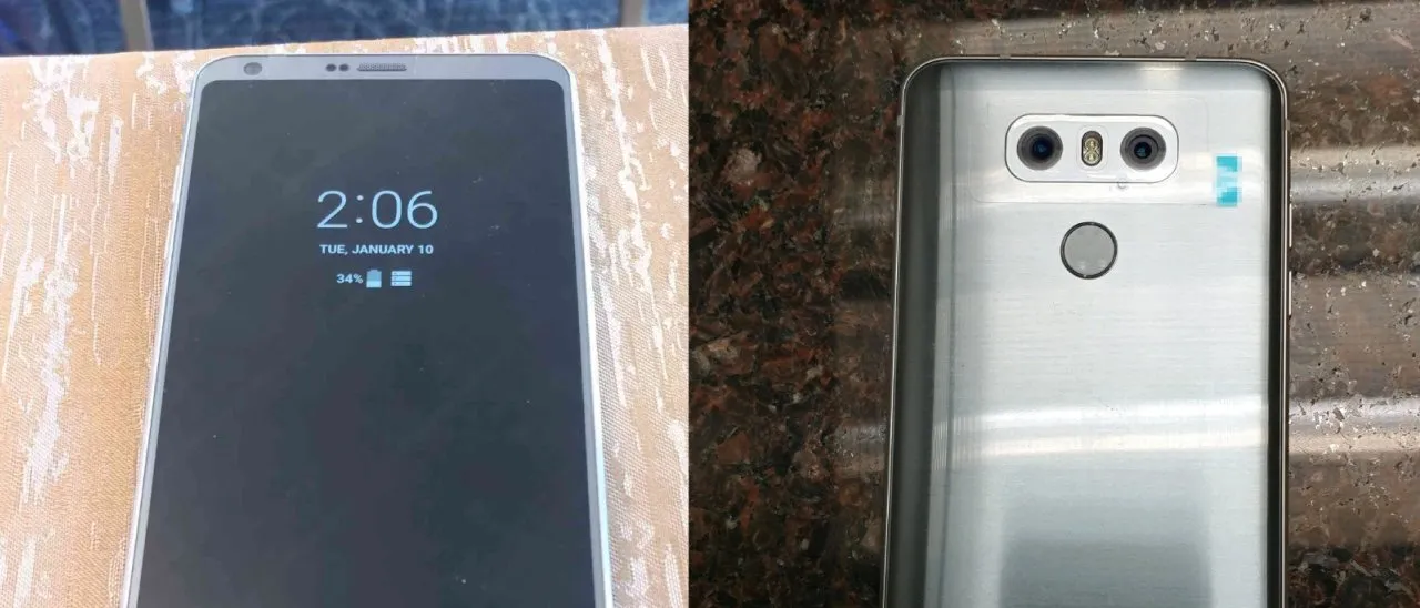 LG G6, doppia fotocamera da 13 megapixel