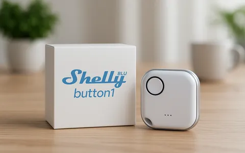 Shelly Blu Button 1 a meno di 12 euro: la domotica smart è più accessibile