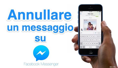 Facebook Messenger, avete 10 minuti per annullare l'invio dei messaggi