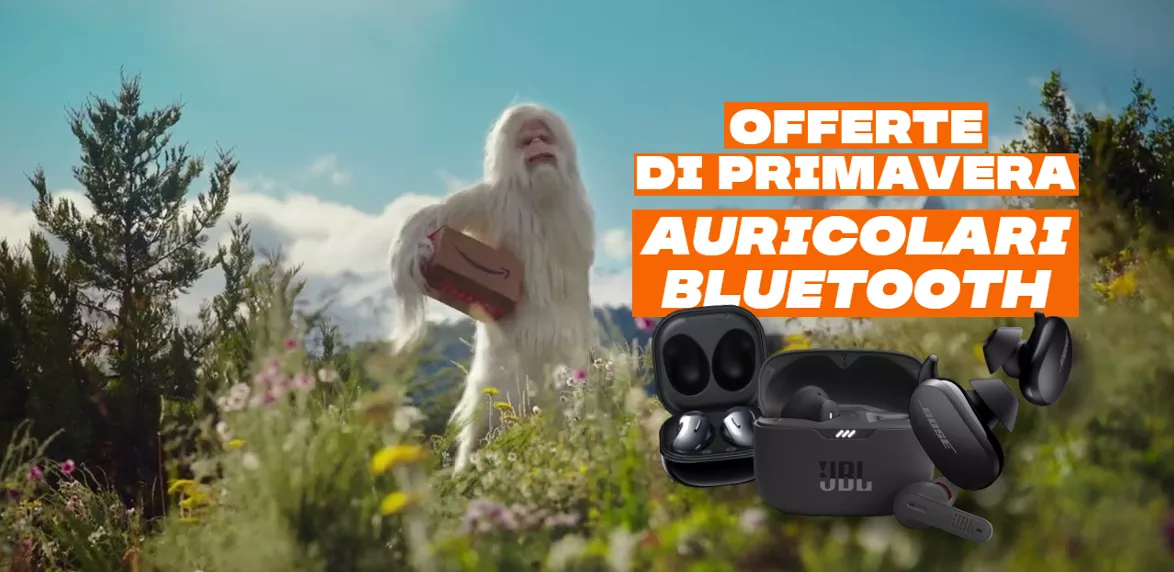 Auricolari Bluetooth: EFFETTO WOW con le Offerte di Primavera Amazon