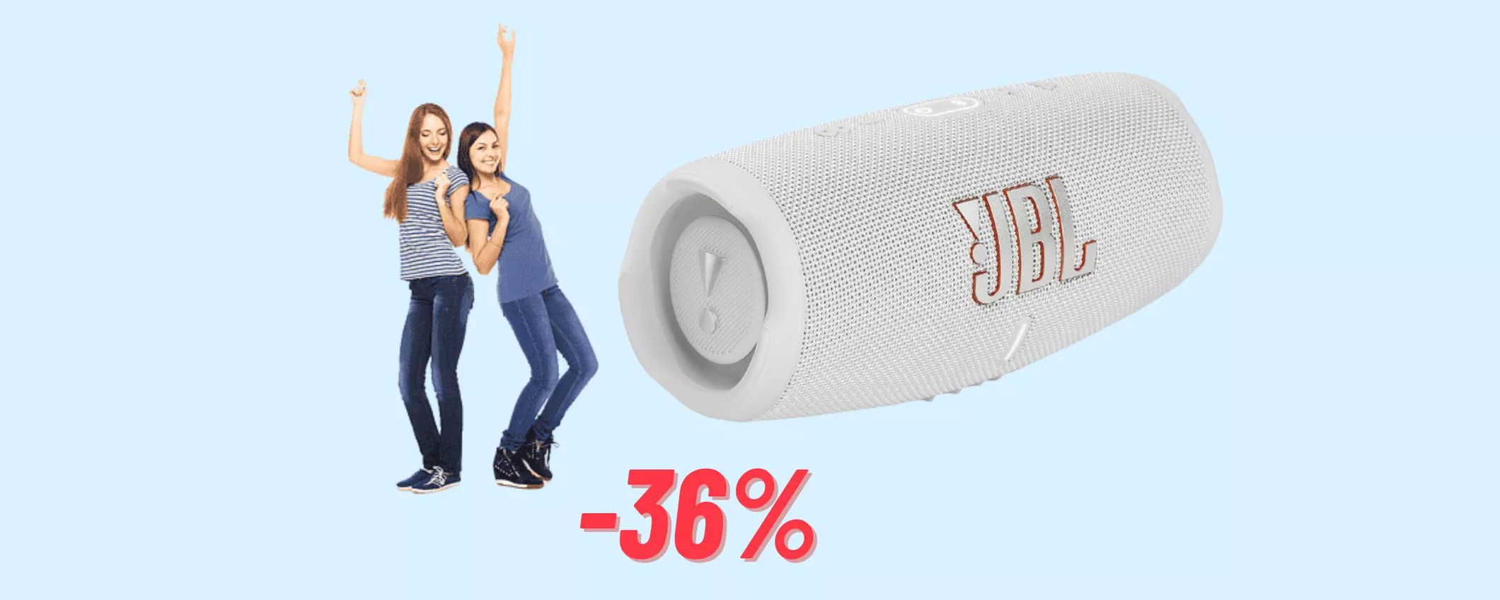 Musica a tutto volume con la cassa JBL IN SCONTO su AMAZON