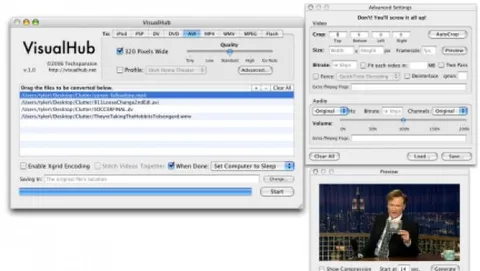 Disponibile VisualHub 1.31