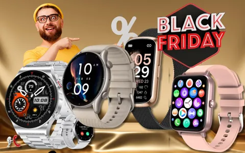 Black Friday Amazon 2024: i migliori smartwatch in offerta da cogliere al volo