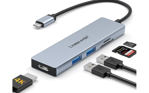 Hub USB-C 6 in 1 con HDMI 4K, super prezzo 19€
