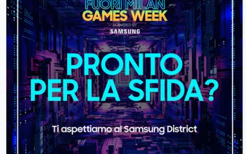 Samsung presenta la Fuori Milan Games Week