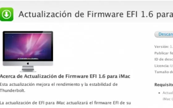 Aggiornamento software iMac 2011 : SATA 3.0, WiFi  450 Mb/s e iMac come monitor esterno