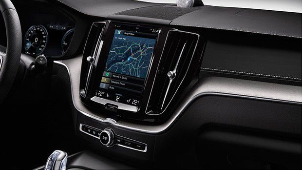 Il concept di Volvo XC60 equipaggiato con una piattaforma di infotainment basata sul sistema operativo Android