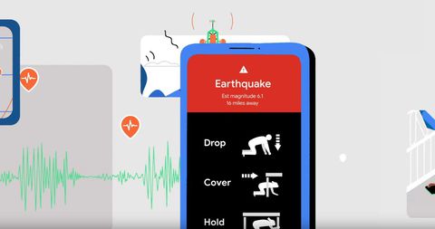 Android: nuova funzione per rilevare i terremoti