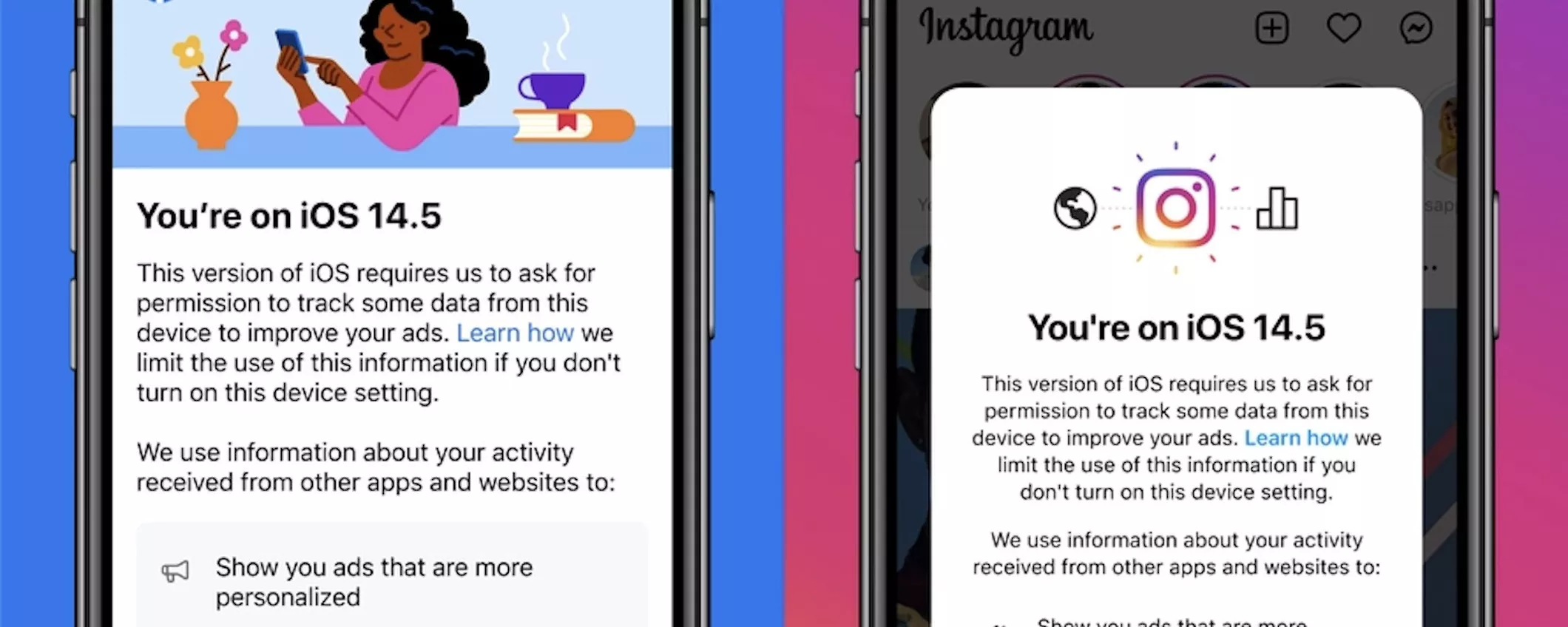 Facebook e Instagram a pagamento? Cosa cambia con iOS 14.5