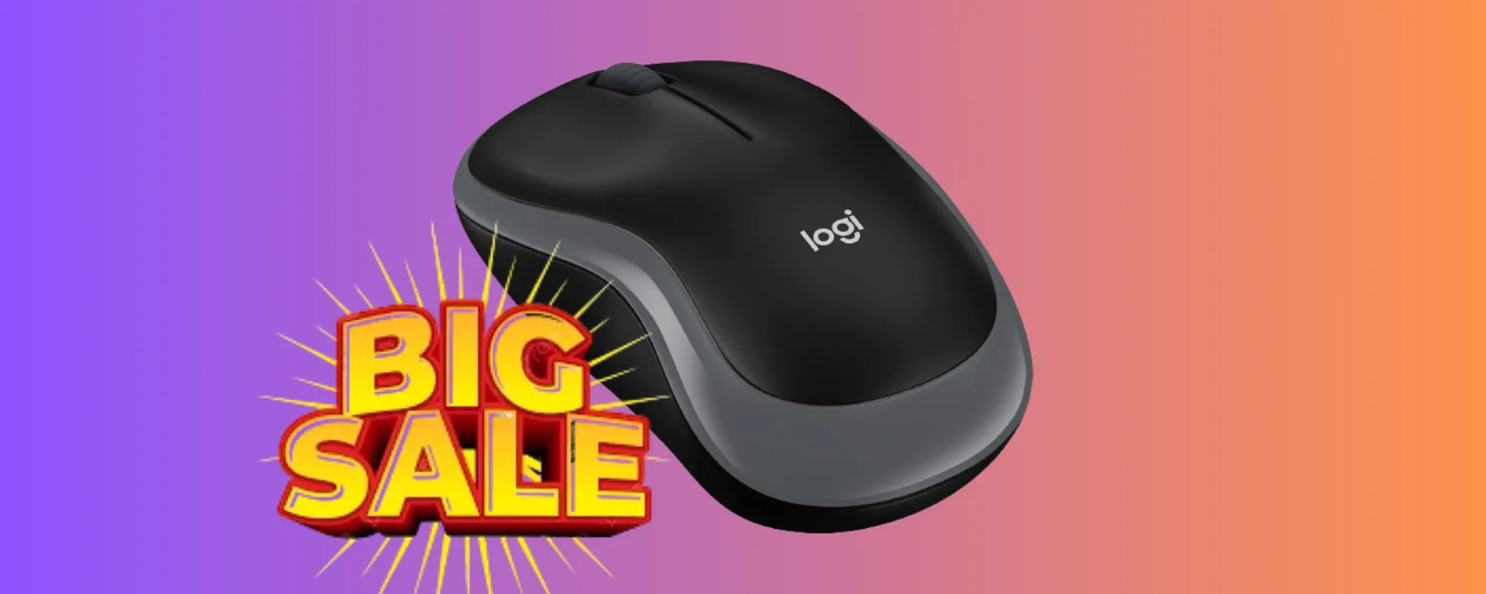 Mouse Bluetooth Logitech a soli 16€ con un sconto mai visto del -46%