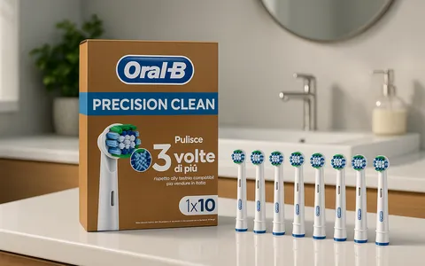 Festa delle Offerte Prime: le testine Oral B Precision Clean crollano a 2 euro su Amazon