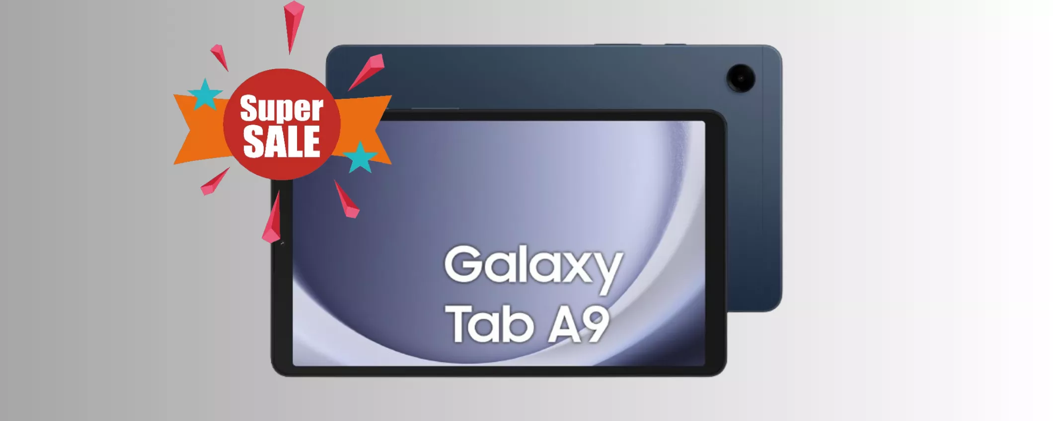 Samsung Galaxy Tab A9+: il tablet PIU' VENDUTO oggi è SCONTATISSIMO AL 35%