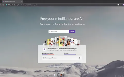 Opera Air: il browser che unisce tecnologia e benessere mentale