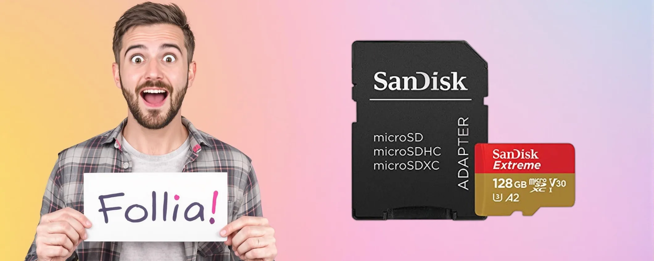SanDisk Extreme 128 GB: qualità e velocità a prezzo WOW
