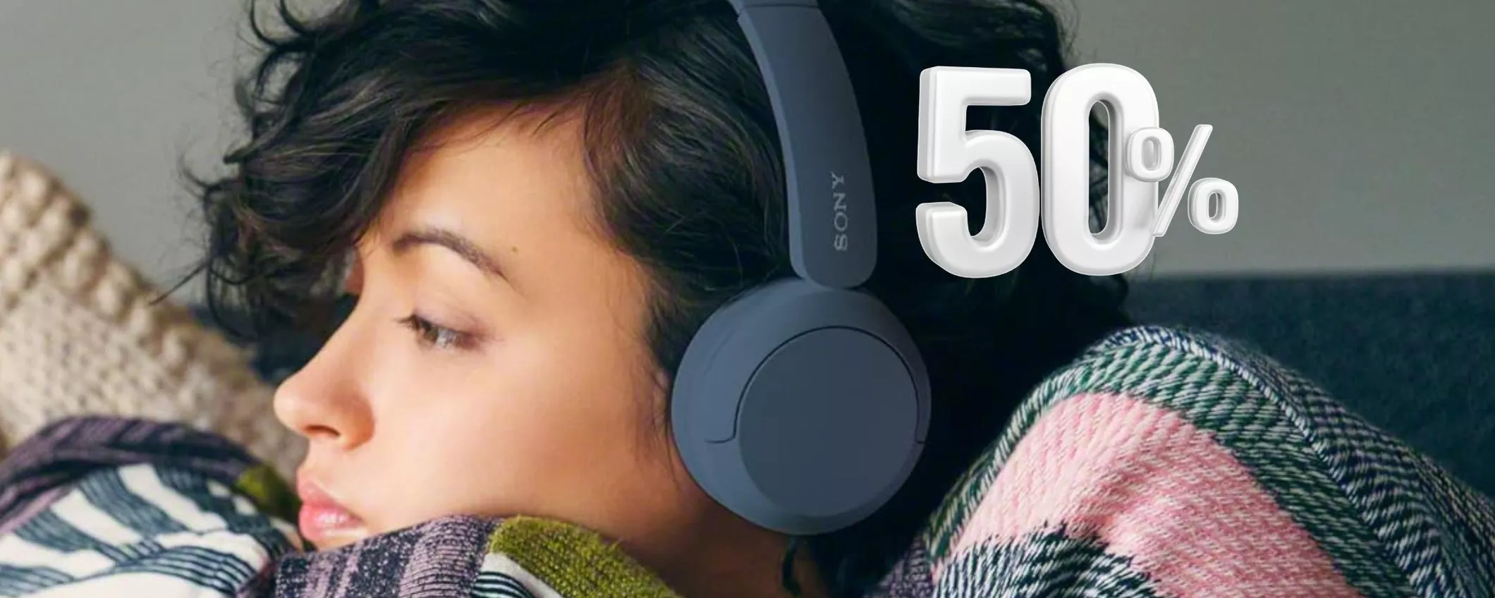 SOLO 36€ per le Sony Cuffie Wireless: oggi costano la metà su Amazon!