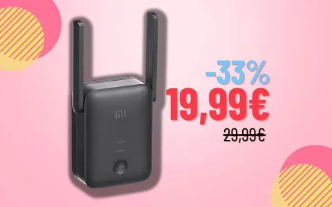 Xiaomi Mi WiFi Extender: connessione SENZA LIMITI a soli 19€