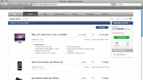 Apple Store online cambia 