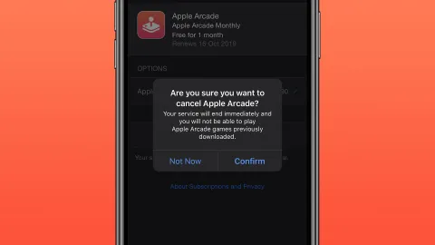 Apple Arcade gratis: cancellare l'abbonamento prima dell'addebito