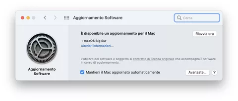 macOS 11.2.1: C'è un (altro) bug nell'update