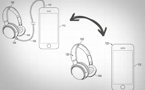 Brevetti Apple, le cuffie ibride passano da cavo a wireless senza interrompere la musica