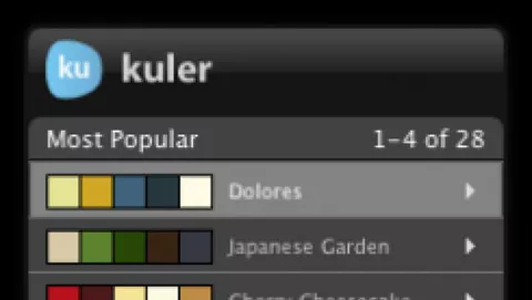Kuler: da Adobe la widget per i temi colore