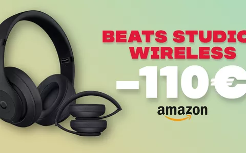 BOMBA Amazon: oltre 100€ di sconto sulle Beats Studio3 Wireless!