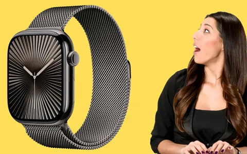 Apple Watch Series 10 in titanio: design curato, funzioni evolute e sconto attivo su Amazon