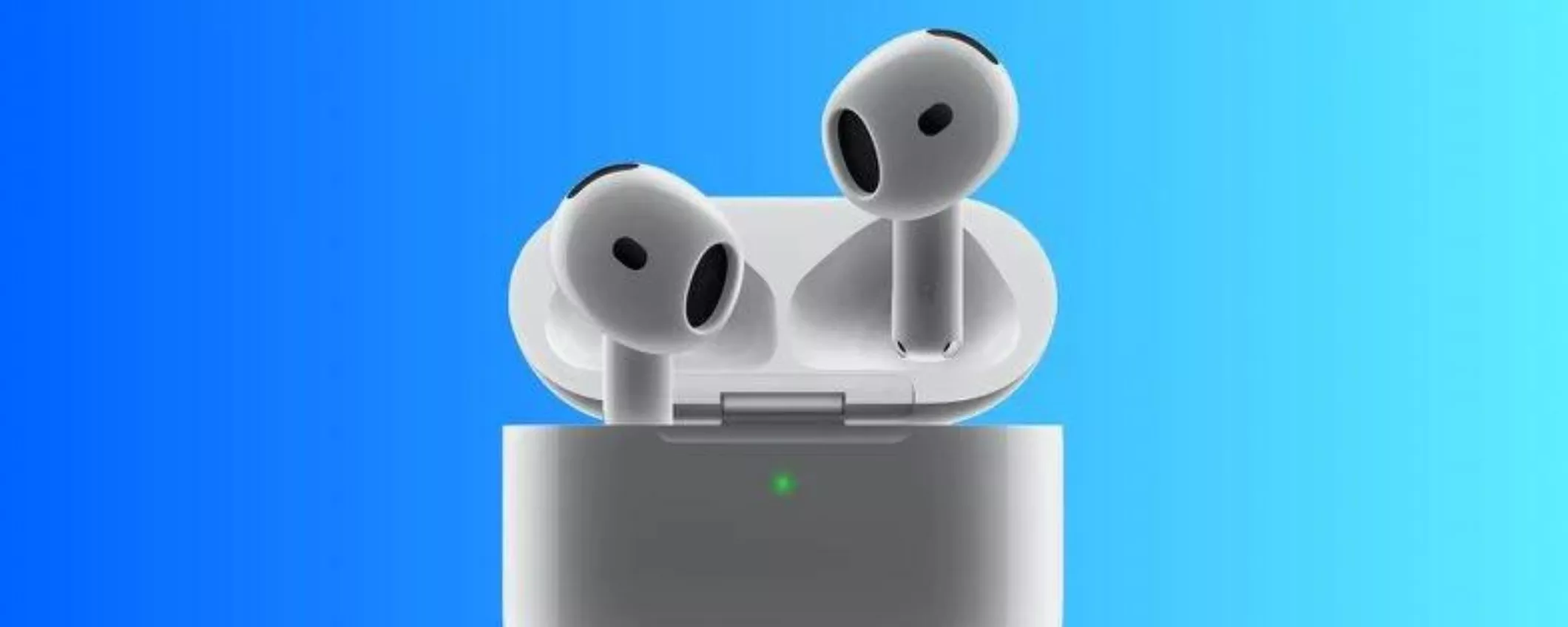 AirPods 4: c'è un pulsante capacitivo per l'abbinanamento